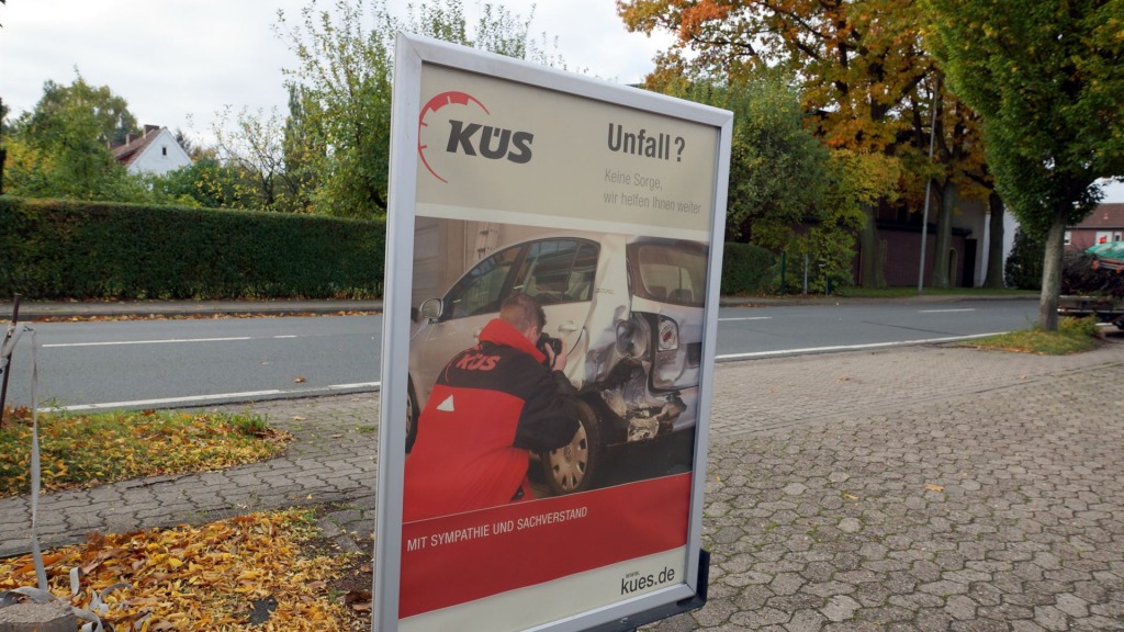 Solle Schild an der Strasse