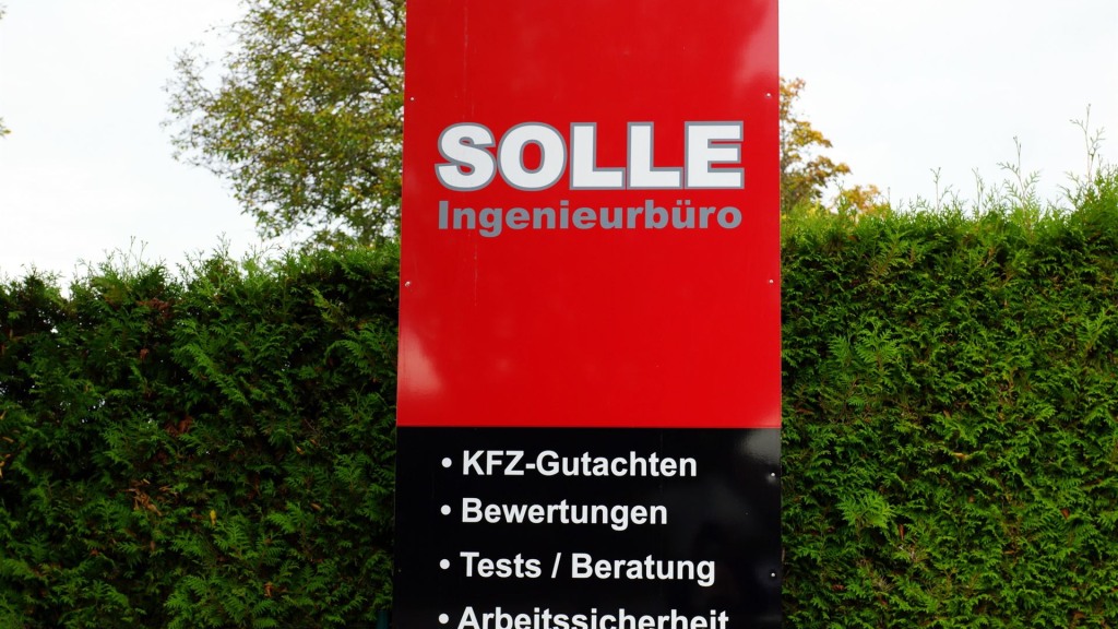 Schild am Eingang 